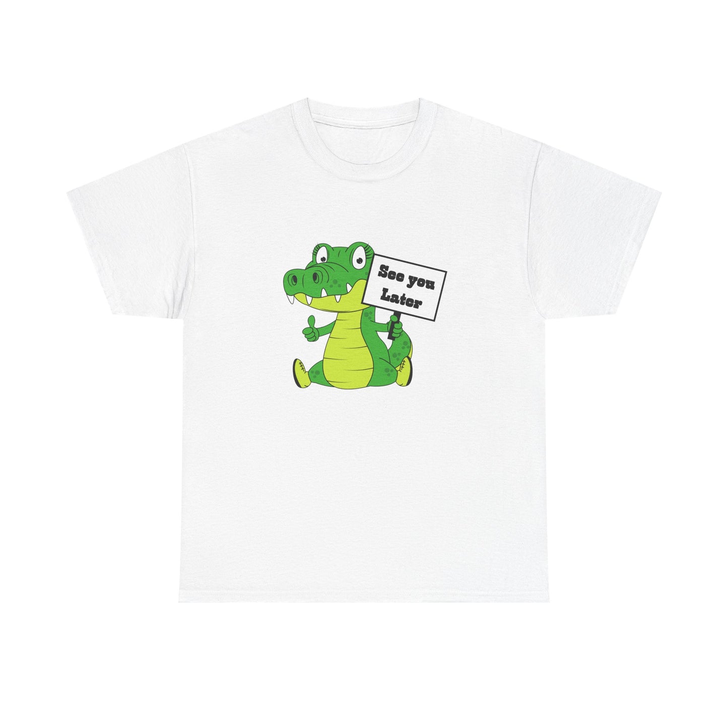 See You Later Alligator Graphic Tee, Unisex T-Shirt, Reptile Lover Gift