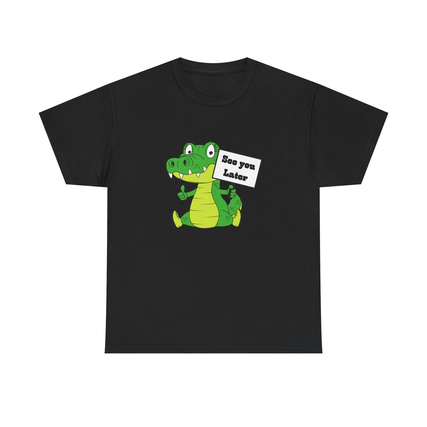 See You Later Alligator Graphic Tee, Unisex T-Shirt, Reptile Lover Gift