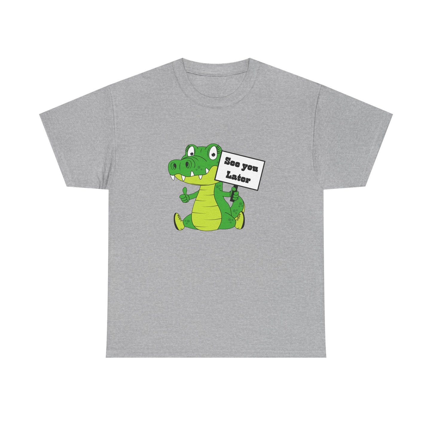 See You Later Alligator Graphic Tee, Unisex T-Shirt, Reptile Lover Gift