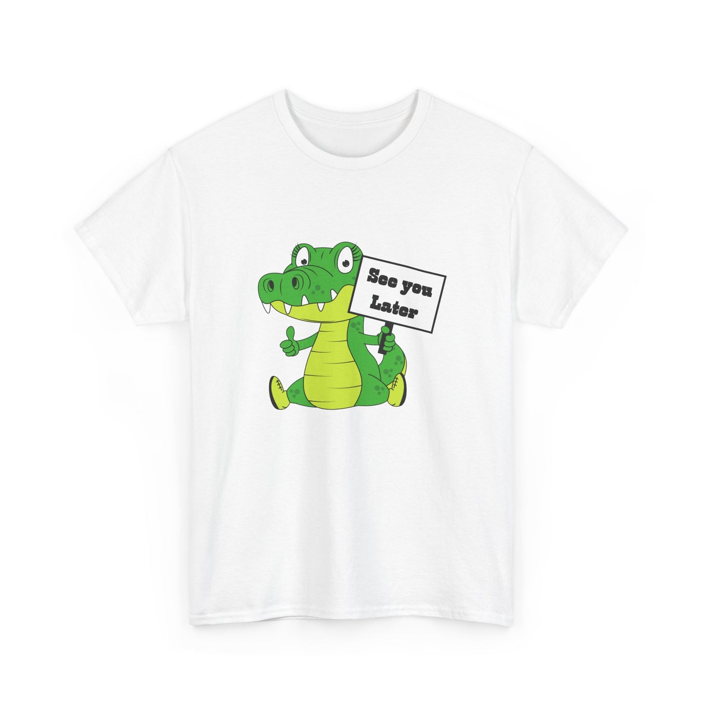 See You Later Alligator Graphic Tee, Unisex T-Shirt, Reptile Lover Gift