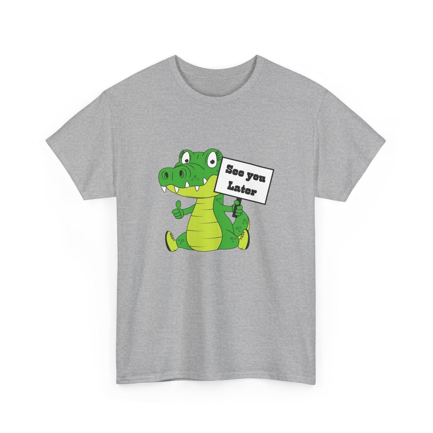See You Later Alligator Graphic Tee, Unisex T-Shirt, Reptile Lover Gift