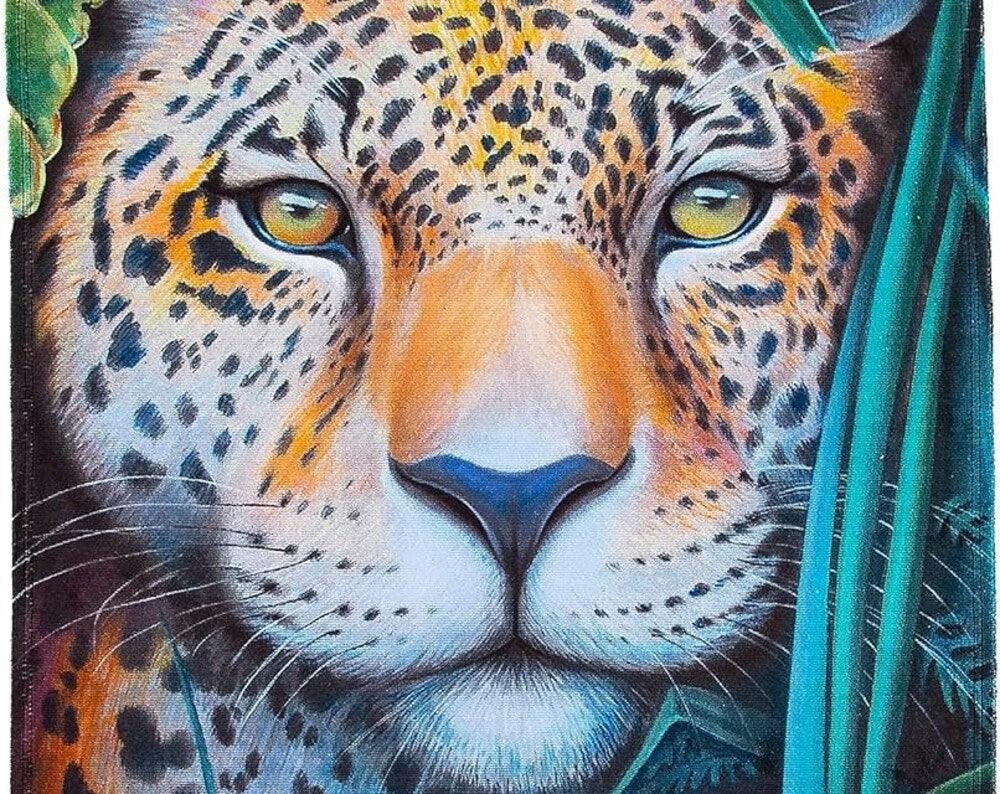 Cheetah Leopard Beach Towel 30x60 Exotic Safari Animal Print Soft & Absorbent